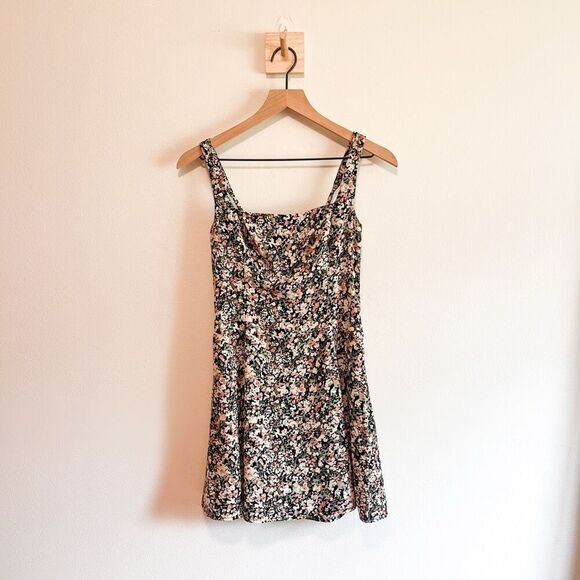 Abercrombie & Fitch Ditsy Floral Print Mini Dress Size XS - Picture 4 of 8